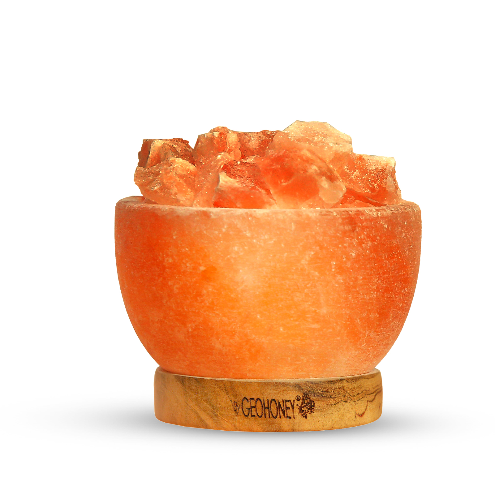 Himalayan Salt Fire Bowl with USB Mini