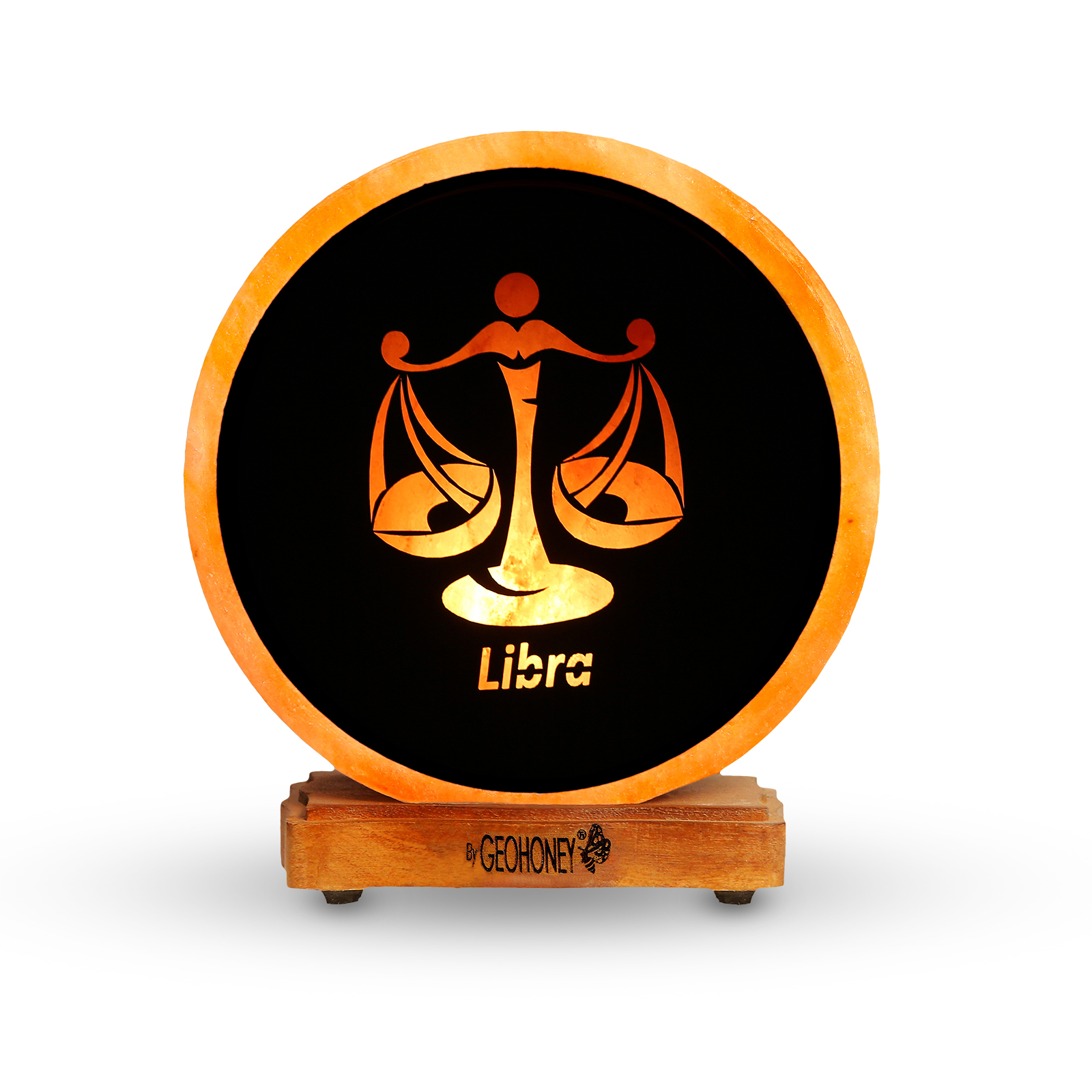 Himalayan Salt Lamp - Zodiac Sign Libra