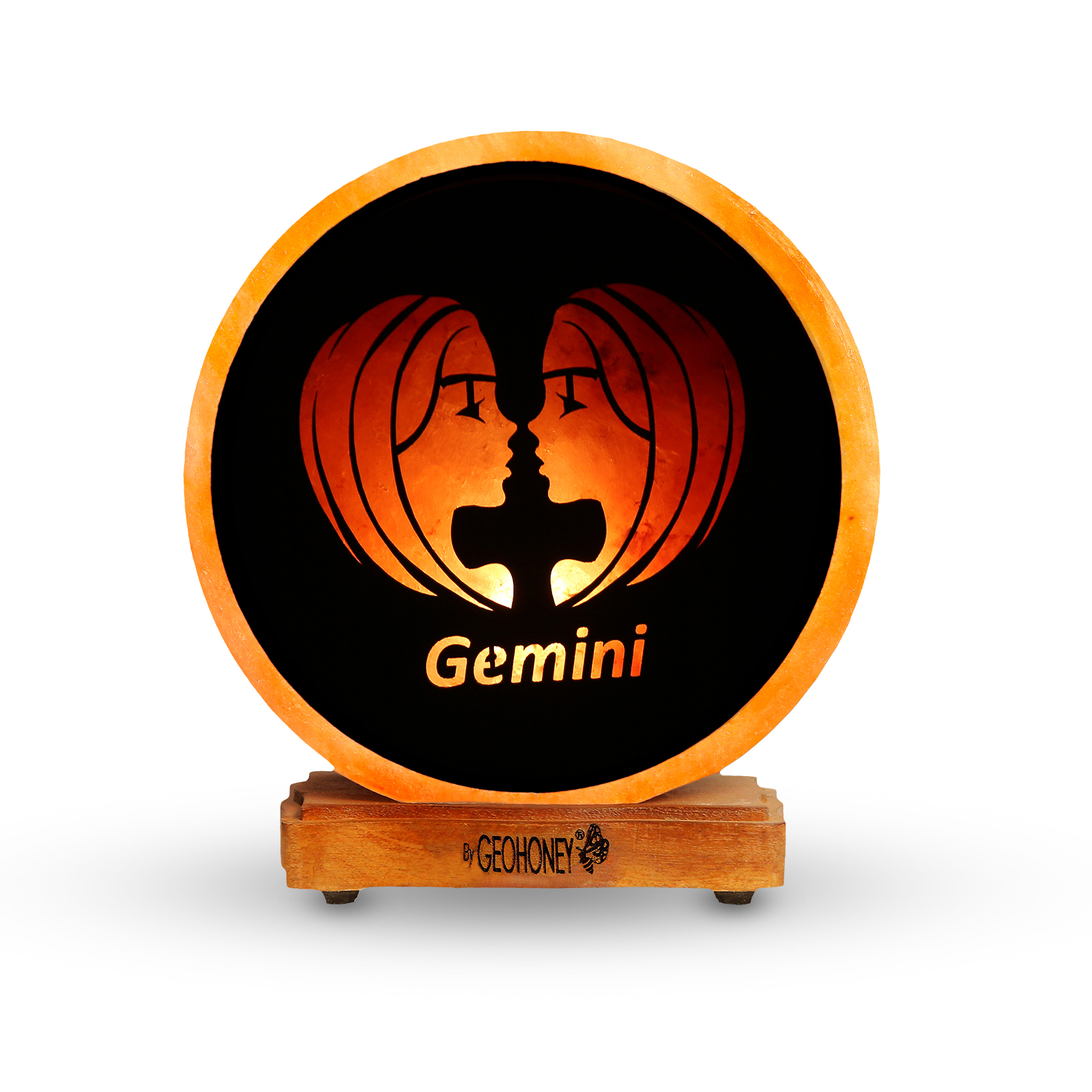Himalayan Salt Lamp - Zodiac Sign Gemini