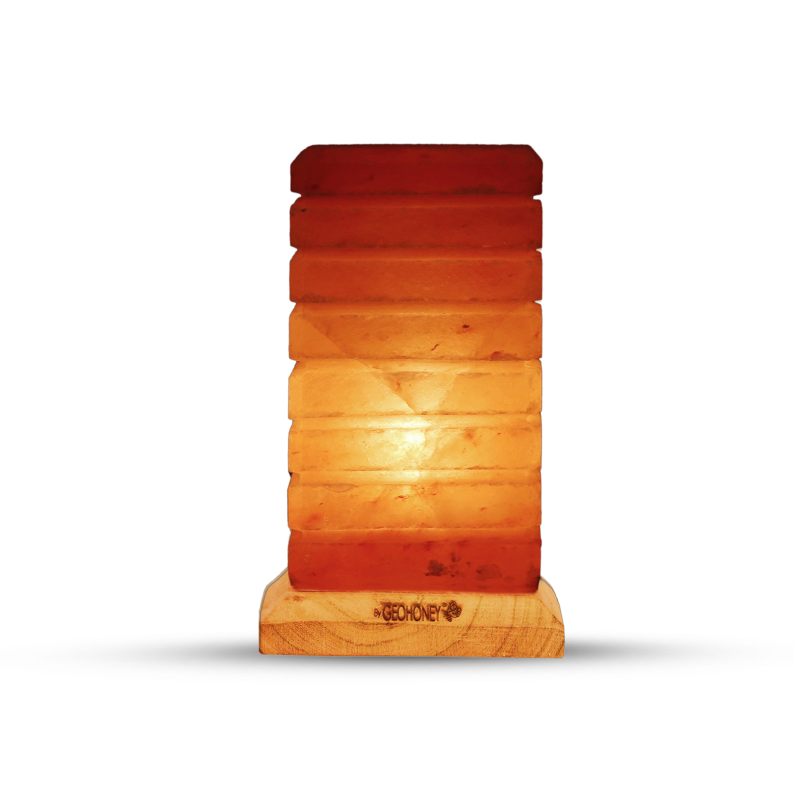 Himalayan Salt Lamp - Rectangular Cube Shape