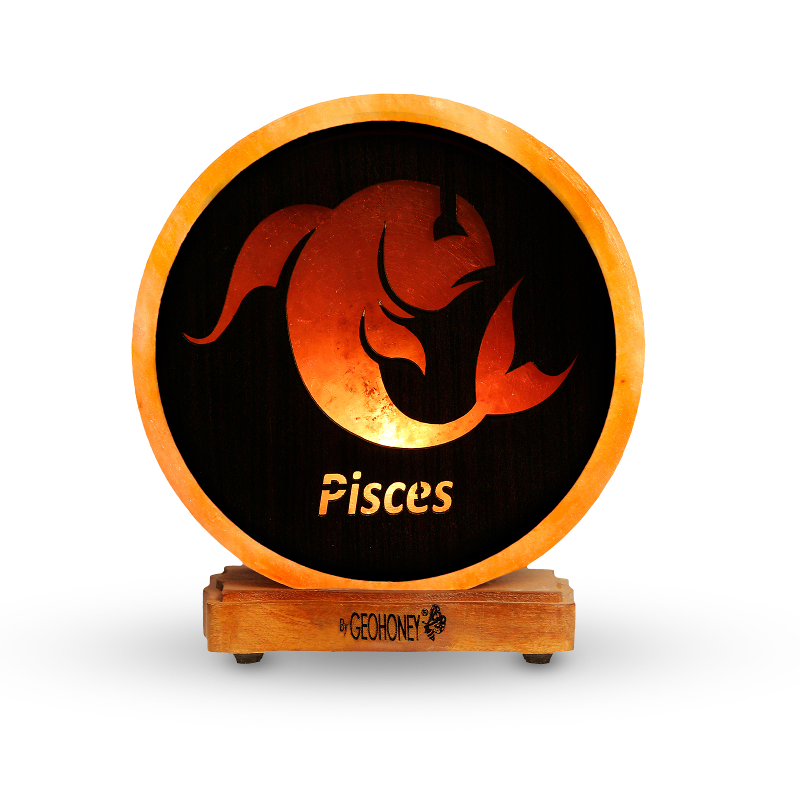 Himalayan Salt Lamp - Zodiac Sign Pisces