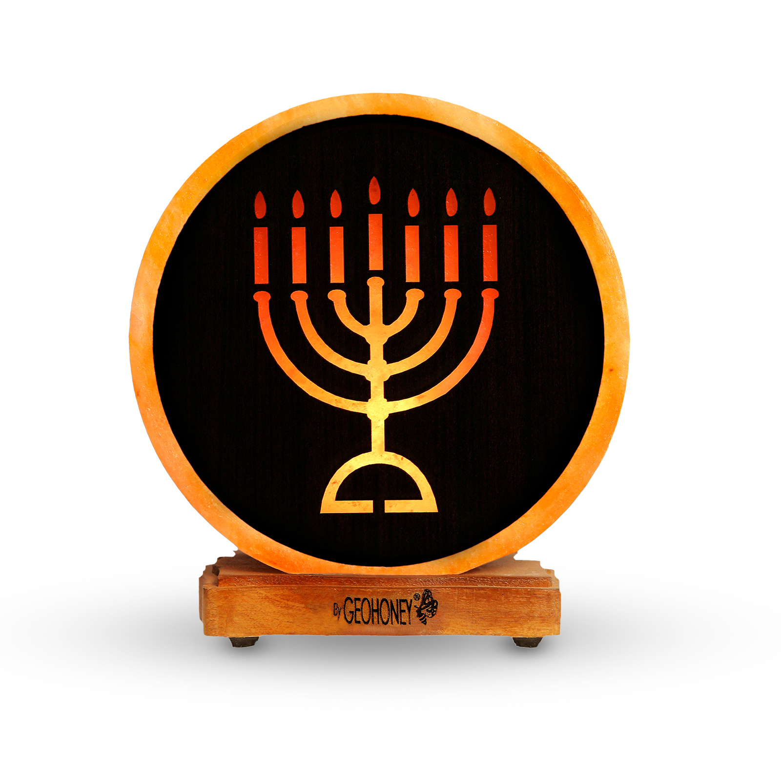 Himalayan Salt Lamp - Menorah