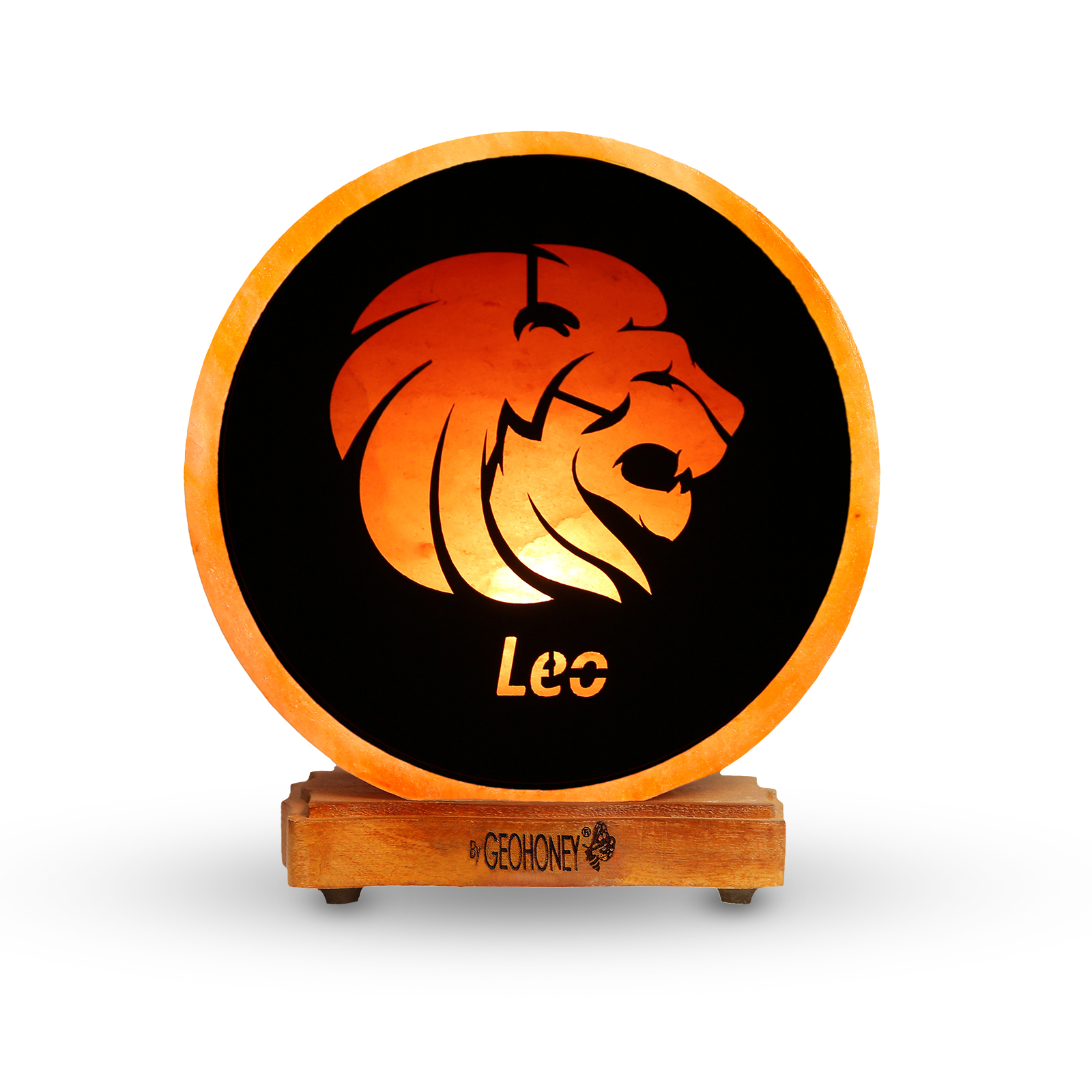 Himalayan Salt Lamp - Zodiac Sign Leo