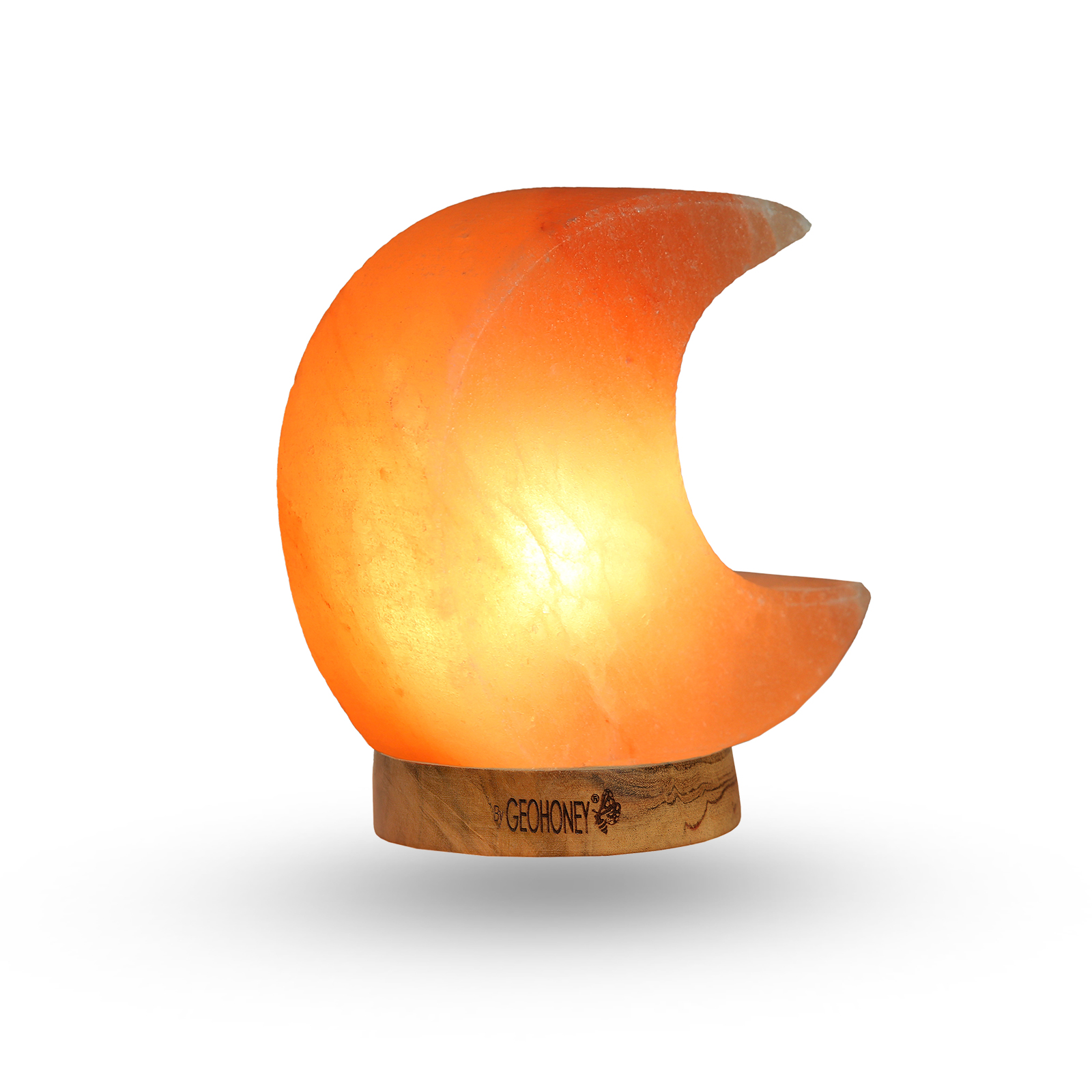 Himalayan Salt Lamp - Half Moon